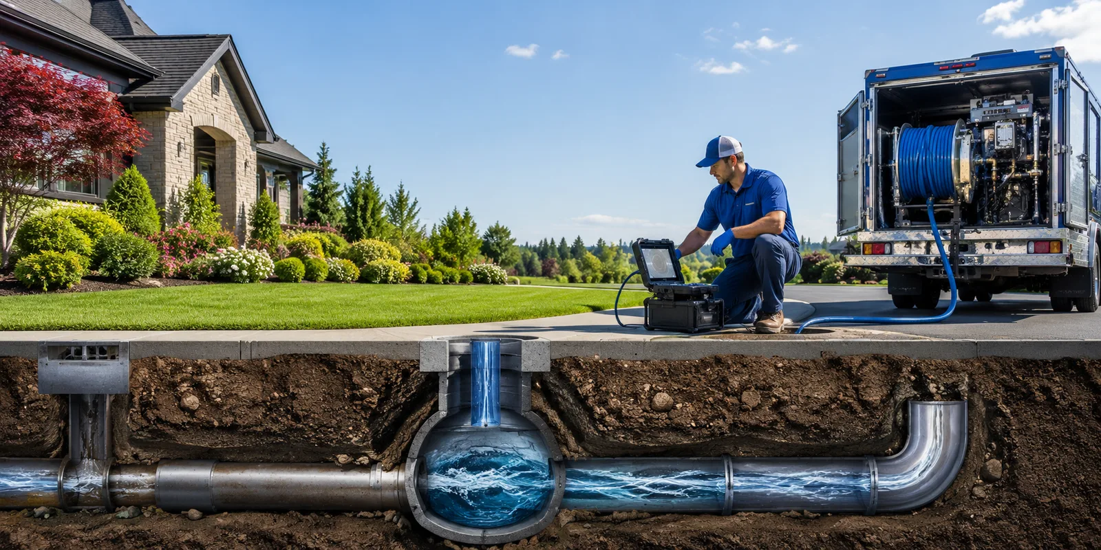 Drainage restoration information for Plainville, IN